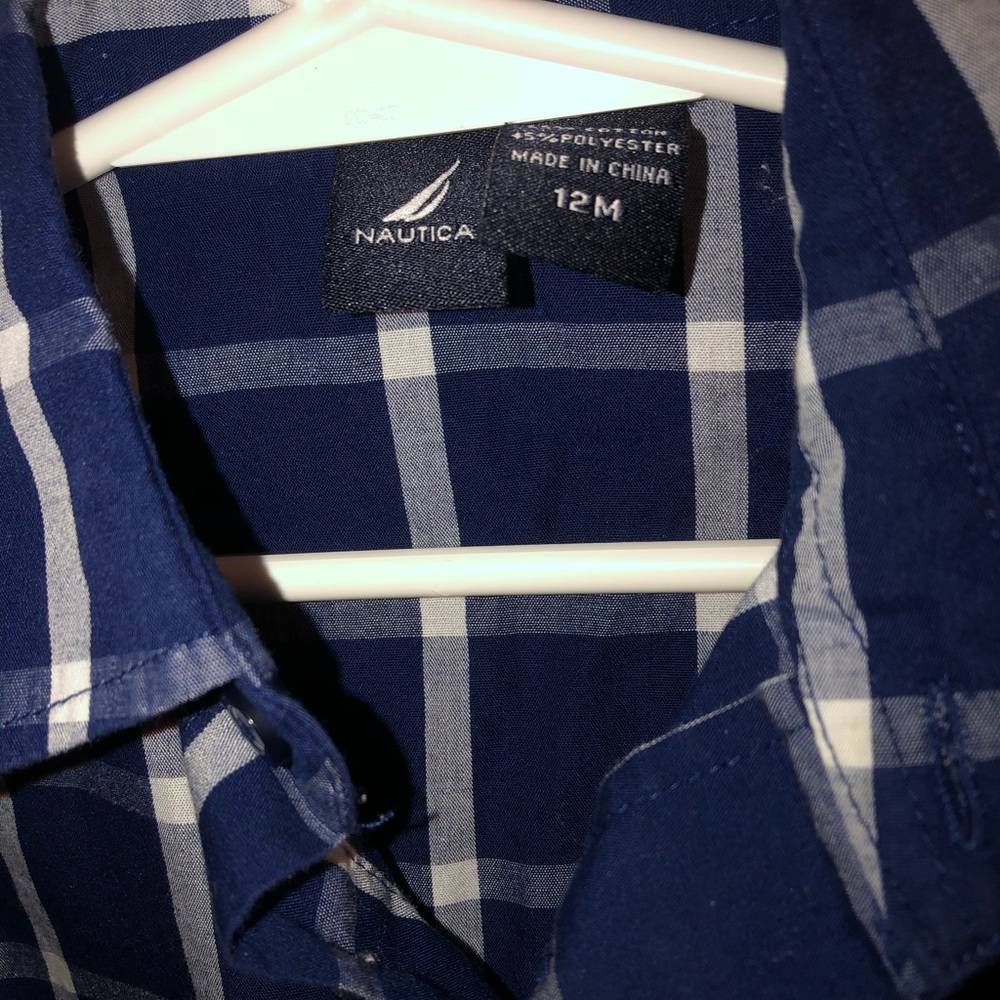 Náutica long sleeve shirt for baby 12m